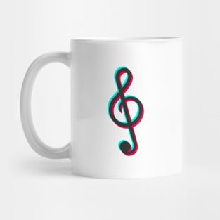 TikTok Music Sign Black Mug